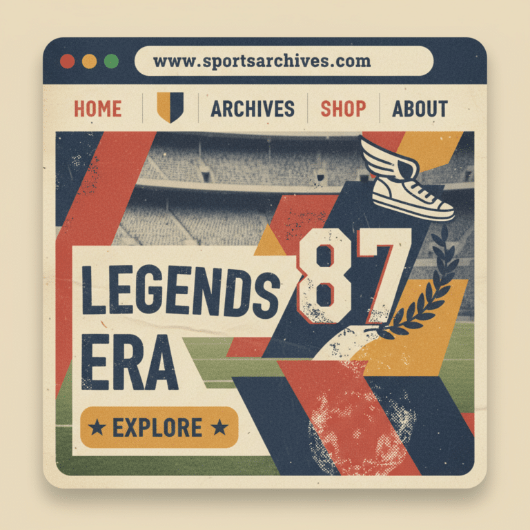 Vintage Sports Poster