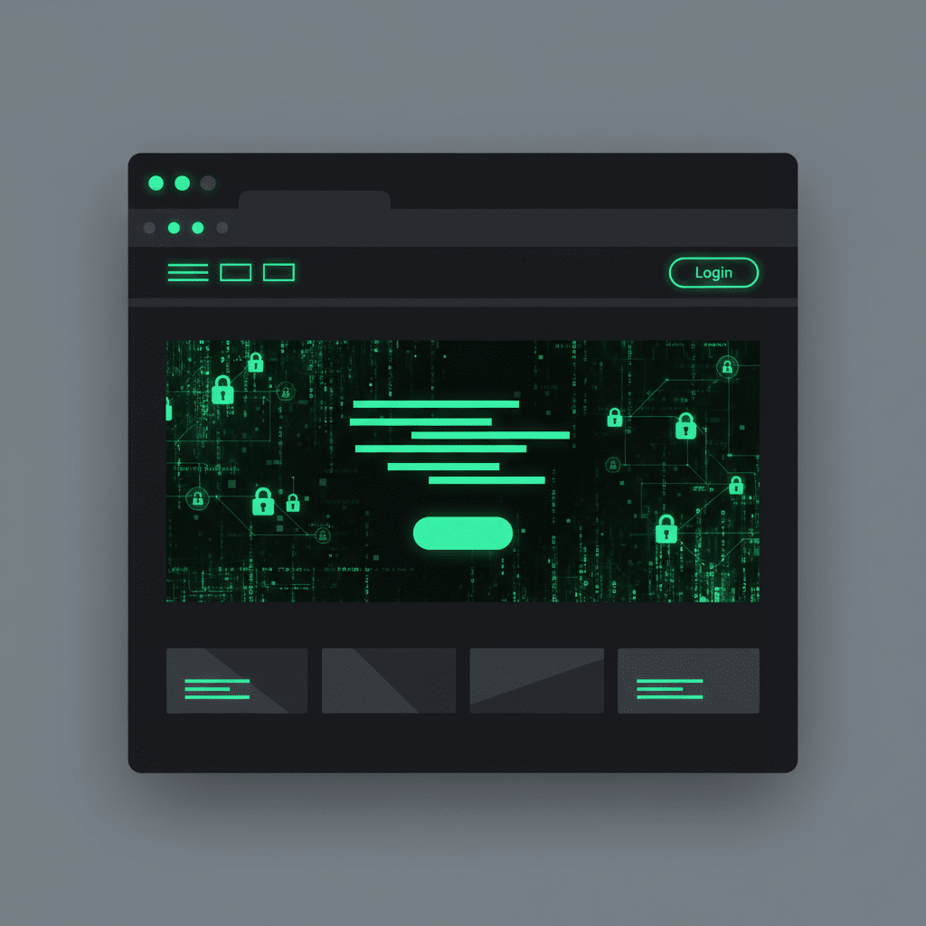 Cybersecurity Dark Mode