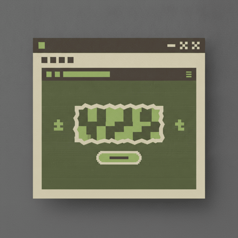 Retro Computer UI