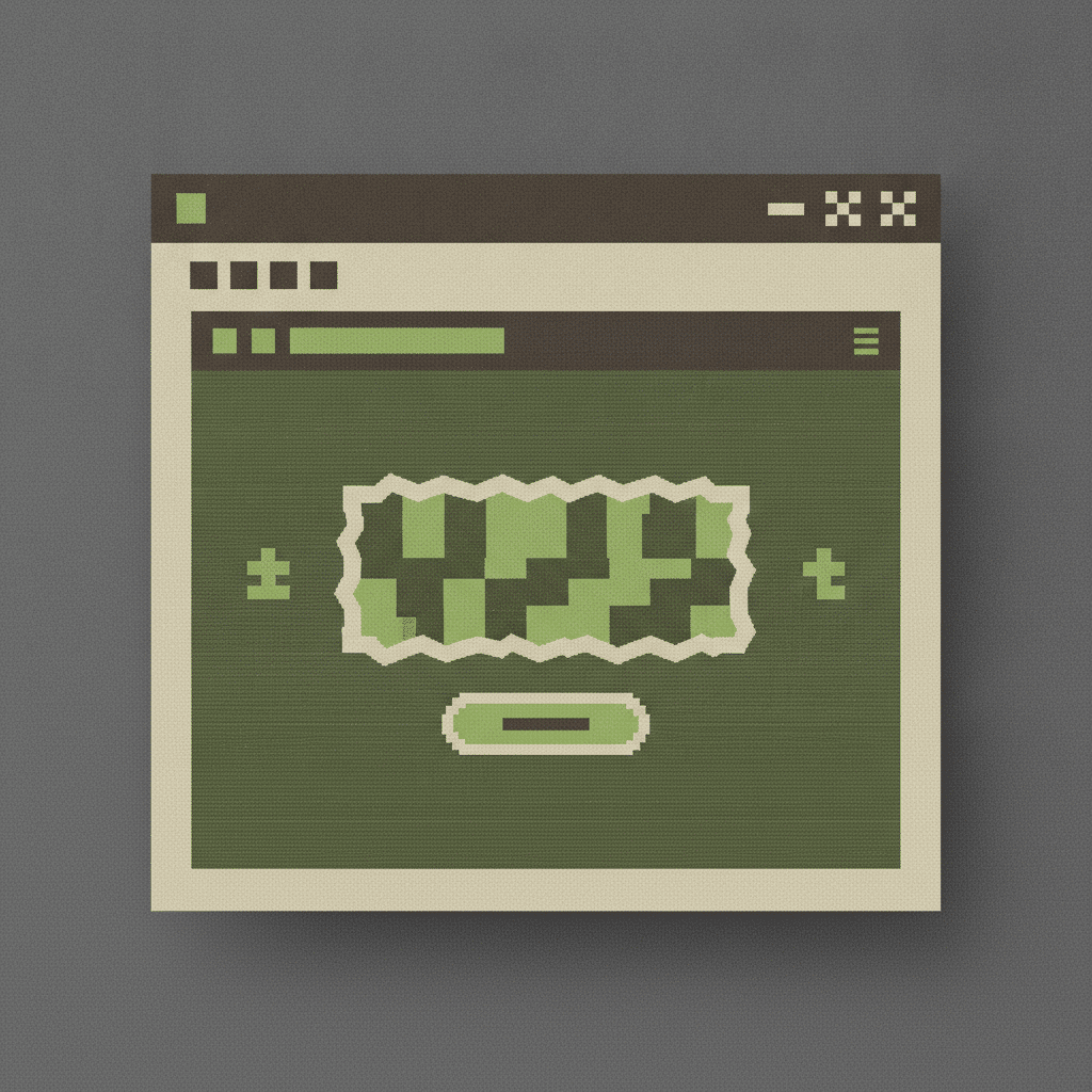 Retro Computer UI