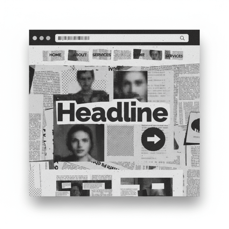 Newspaper Collage