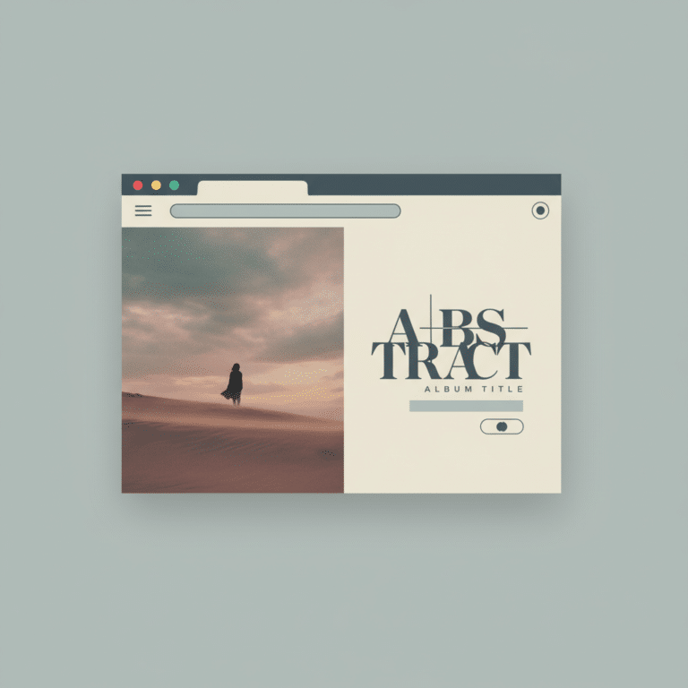 Album Cover Editorial