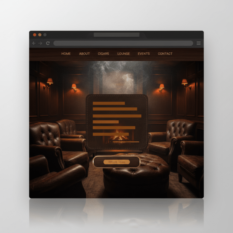 Cigar Lounge Aesthetic