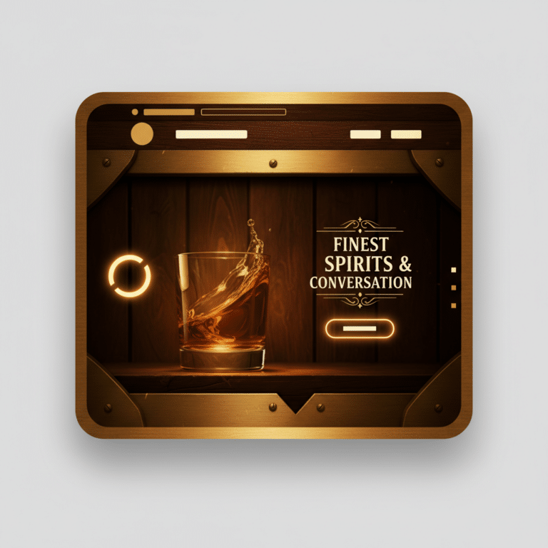 Whiskey Lounge Aesthetic